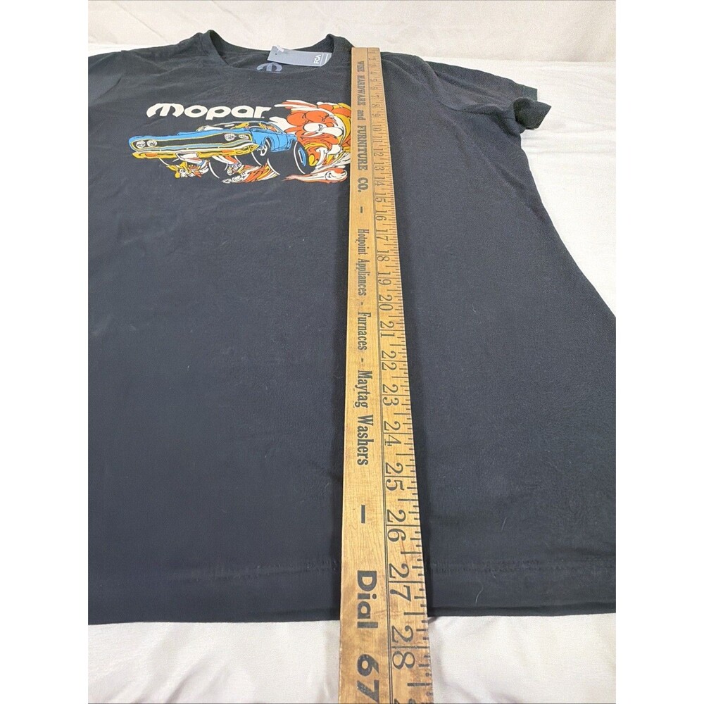 NWT Mopar Womens Plymouth Roadrunner 68/69 Graphic T-Shirt Black 2XL - Picture 8 of 9